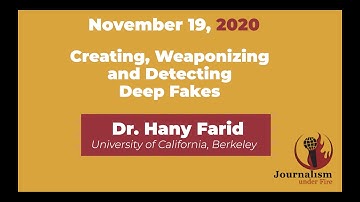 Hany Farid on Deep Fakes