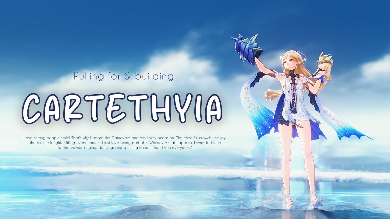 Let's pull for and build Cartethyia with me! ♡⋆˙☾