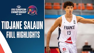 Tidjane Salaun | France 🇫🇷 | Full Highlights from #FIBAU18Europe