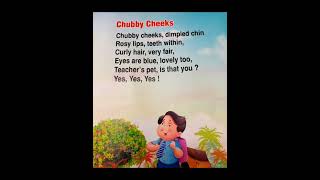 Chubby cheeks #nursery rhymes