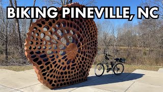 Biking the Little Sugar Creek Greenway | Pineville, NC (Marsh Park & Polk Presidential Site)