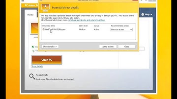 Windows Defender (potentially harmful software detected)
