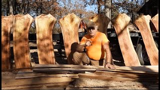 Short And Squatty Elm Live Edge Sawing TimberKing 1620