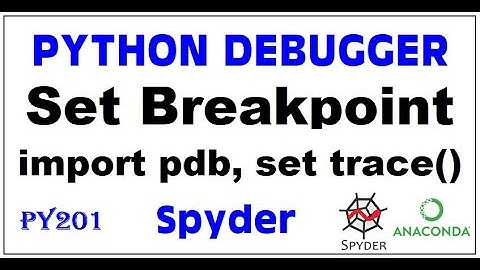 PY201 | Spyder Python Debugger | Camel Academy