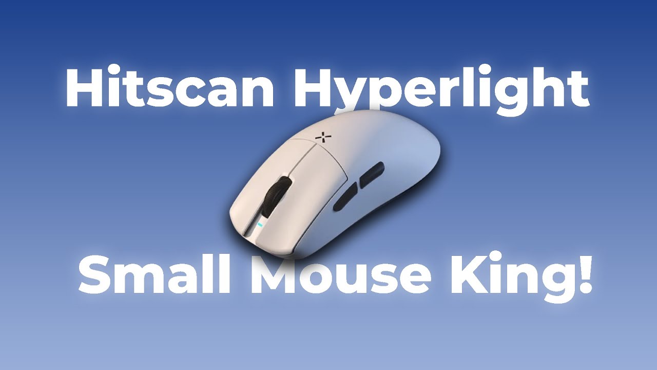 39g Mid Budget Gaming Mouse : Hitscan Hyperlight Review - YouTube
