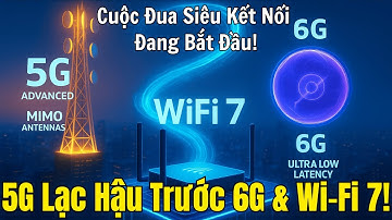 Kết Nối Thế Giới Mới – 6G, Wi-Fi 7 Và Cuộc Đua Không Tốc Độ Giới Hạn!