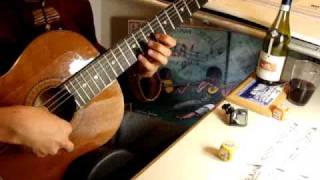 Hương Xưa, Cung Tiến. Bùi Thế Dũng-Classical Guitar Transcription. Trémolo