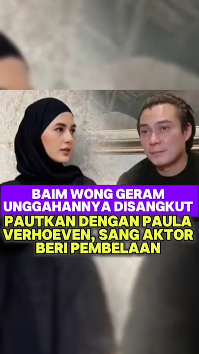 BAIM WONG MURKA KE PAULA #baimwong #paulaverhoeven #raffiahmad