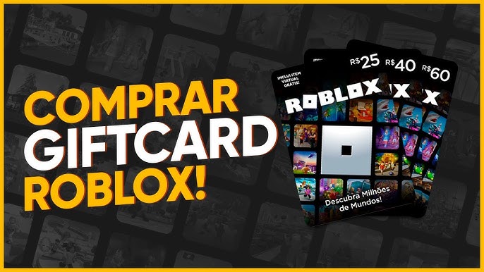 Como Resgatar Gift Card do Roblox pelo CELULAR e PC, e transformar