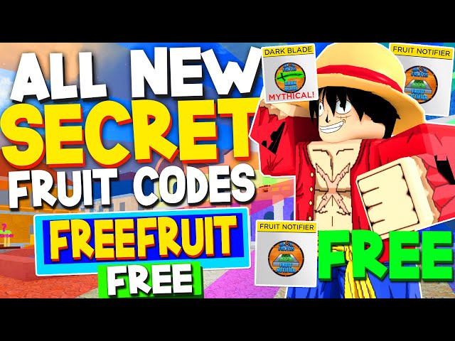 ALL NEW *SECRET* CODES in BLOX FRUITS CODES (Blox Fruits Codes