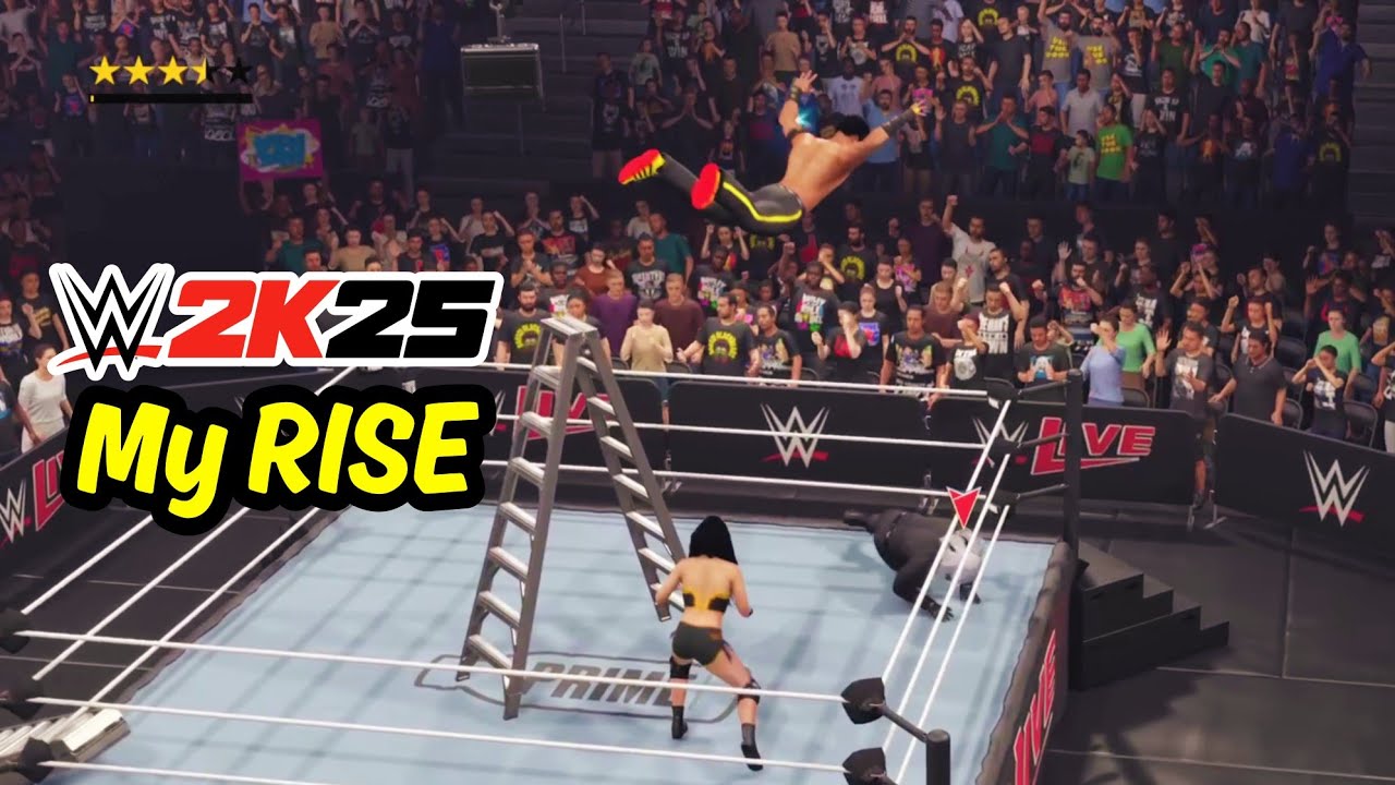 WWE 2k25 My Rise Mode #8