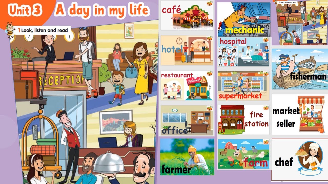 Connect plus primary grade 2 unit 3 a day in my life 