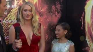 THE HUNGER GAMES Yahoo! Live Red Carpet Event