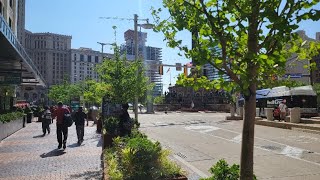 Exploring Downtown Cleveland LIVE - July 2023 Update 🇺🇸