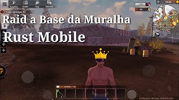 Rust Mobile - Raid a Base da Muralha | Last Day Rules Survivor