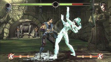 MK9 - Sub-Zero 57% X-Ray Cancel Combo 1.05