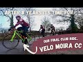 Time for our last road cycling club ride - but what a legacy!