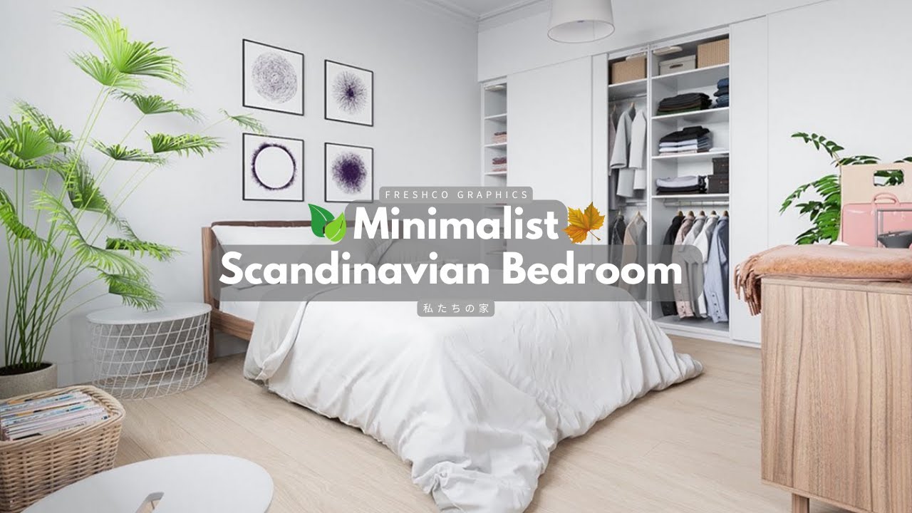 Minimalist Scandinavian Bedroom Design and Decor Ideas