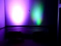 7x15W RGBAW 5in1 LED Slim Par vs. 144 LED RGBAW Slim Par 64 Demo