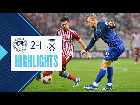 Olympiakos West Ham Goals And Highlights