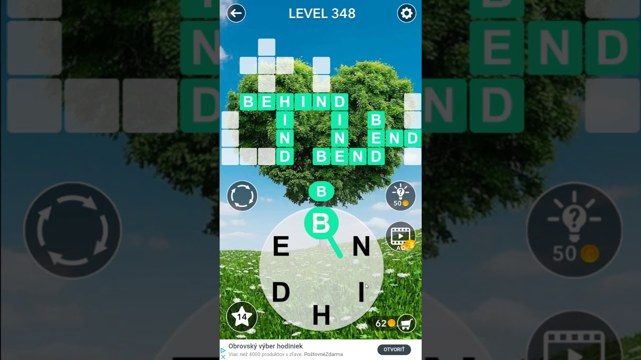 Word Crossword Search level 348