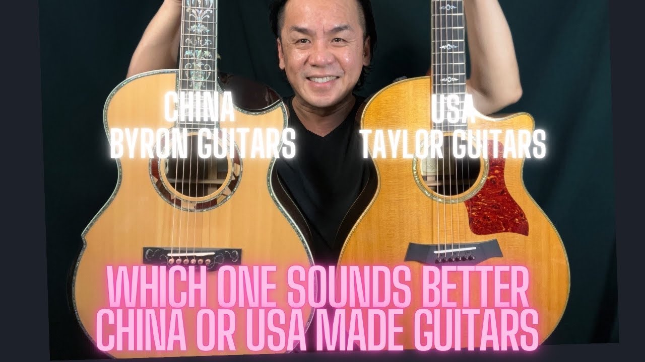 USA VS CHINA Made Acoustic Guitars - Taylor 814ce VS Byron GA - @ByronCustomShop USA VS CHINA Made Acoustic Guitars - Taylor 814ce VS Byron GA - @ByronCustomShop
