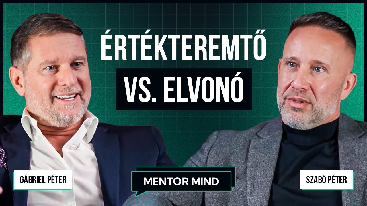 Hogyan építsd fel magad a nulláról? | Gábriel Péter és Szabó Péter beszélgetése