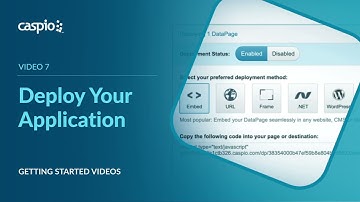 Deploy Your Application