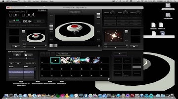 motion dive5 と 自作反応系Quartz Composerネタ