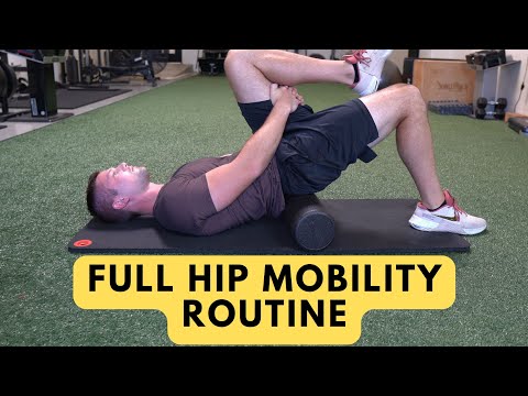 Video: 90 90 hip crossover