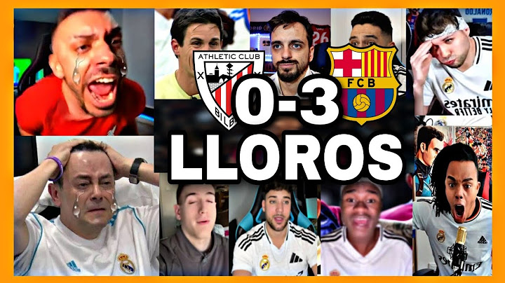 The best reactions and cries of Real Madrid fans to Barcelona's 3-0 victory over Athletic Club.