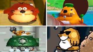 Evolution of - Monty Mole in Super Mario Games