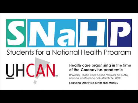 Presentation: Rachel Madley on Medicare for All and COVID-19