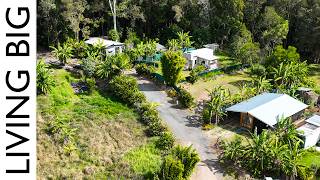 Tour An Amazing Permaculture Farm With Food Forest Gardens \& Tiny House Community!