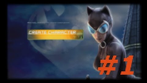 DC Universe Online Part 1 Character Creation (Xbox One) Gameplay