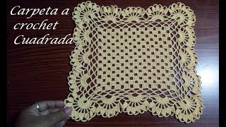 Crochet square folder (Reprint by mistake) #crochet #normaysustejidos