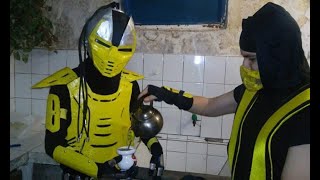 Mortal Kombat 9 - TEAM Amarillo (Cyrax / Scorpion)