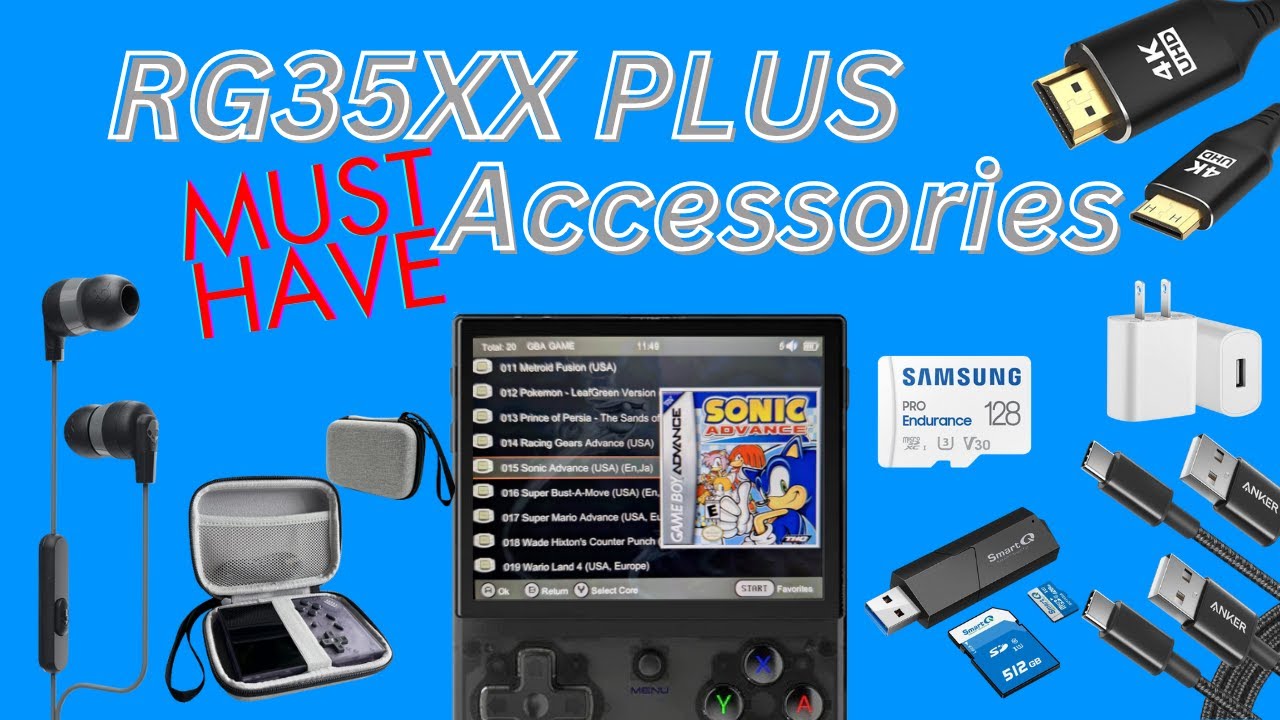 RG35XX Plus Must Have Accessories - YouTube