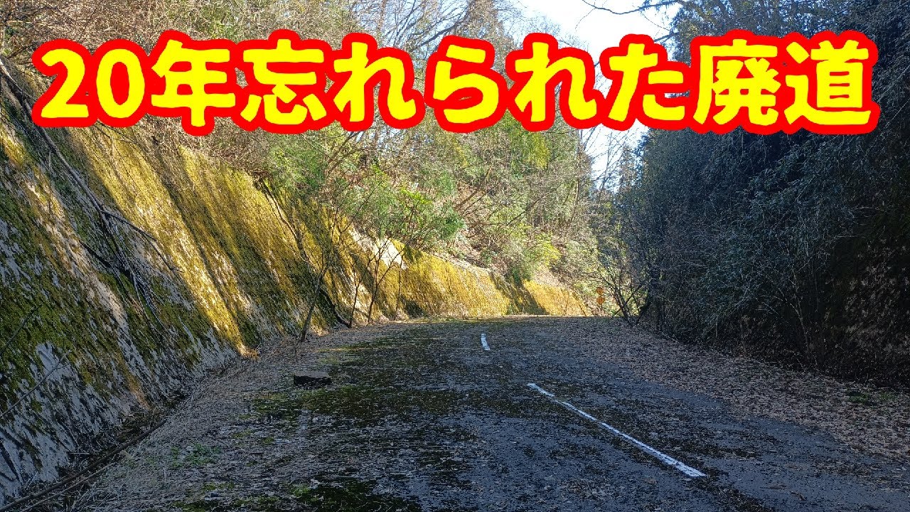 [Заброшенная дорога в Японии] Дорога, забытая на 20 лет