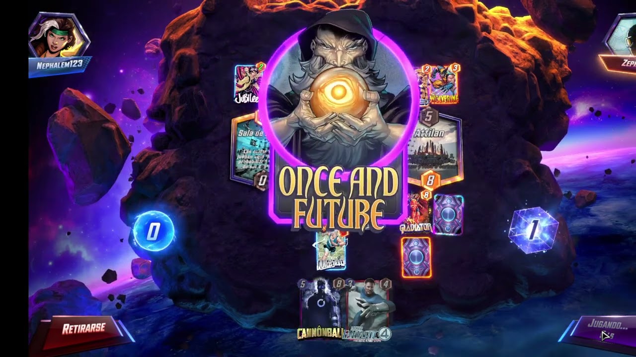 Marvel Snap - Mazo Control - Mercury con Cannonball.