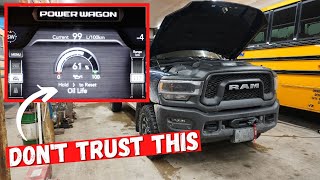 RAM 2500 HEMI Oil Change (DIY) | DON'T Follow Oil Life Percentage  **Mechanic Explains