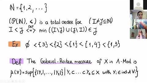 Teresa Conde - The Gabriel-Roiter measure and the finiteness of the representation dimension