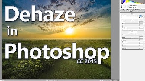 How to use Dehaze in Photoshop