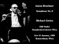 Capture de la vidéo Bruckner: Symphony No. 6 - Michael Gielen | Orf Radio-Symphonieorchester Wien - Live 1993