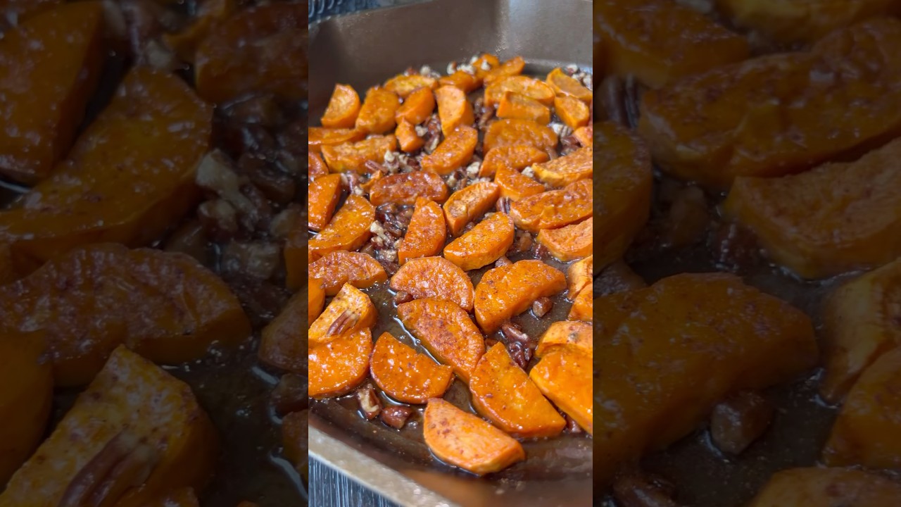 Maple Glazed Sweet Potatoes