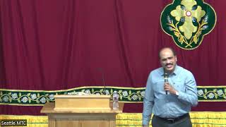 Dr. Thomas George| Christian life- Abiding in Grace & abounding in Faith| Seattle MTC| Day 1