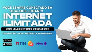 🚀📱MELHOR APLICATIVO - INTERNET ILIMITADA para ANDROID e IOS!! TESTE GRATIS⚡