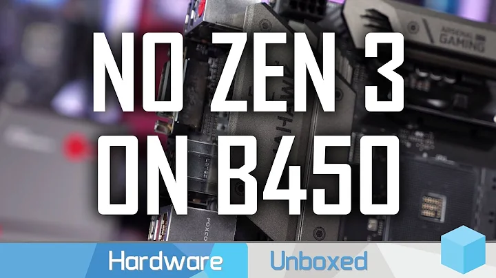 AMD Zen 3プロセッサーの400と300シリーズマザーボード未対応について