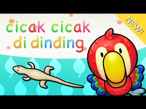 Lagu anak Indonesia | Cicak cicak di dinding