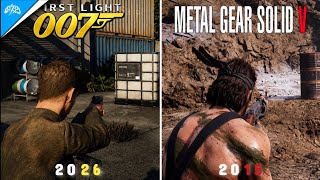 007 First Light vs Metal Gear Solid V | Which Spy Game Looks Better